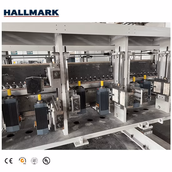 Machine automatique de coupe et de tenonnage à double extrémité pour le travail du bois